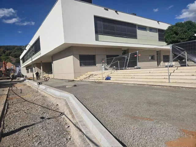 travaux voirie école parking bus bettendorf