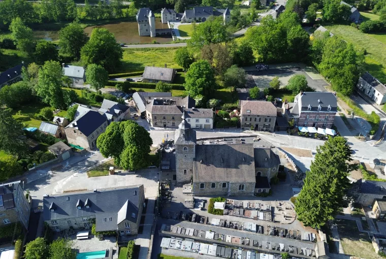 Restauration de la voirie et des réseaux enterrés de Crupet (Belgique)